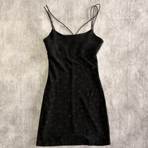 Vintage Byer Too Sparkly Mini Dress